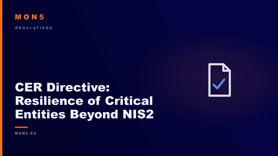 Diagram of the relationship between the CER directive and NIS2 for critical entities