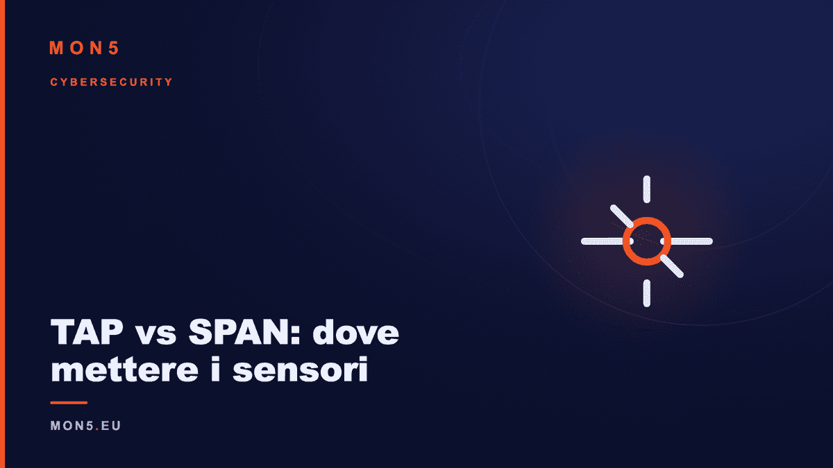 Diagramma tecnico TAP hardware e SPAN port su switch industriale in rete OT Purdue