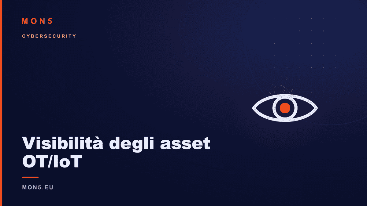 Schermata di una piattaforma di monitoraggio che mappa asset OT e IoT in un impianto industriale