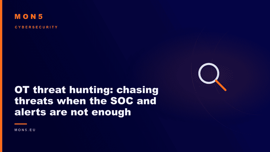 Analyst conducting a proactive threat hunt across an OT network