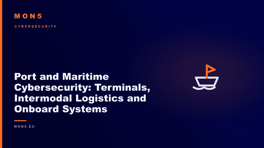 Port terminal with automated cranes and connected control systems