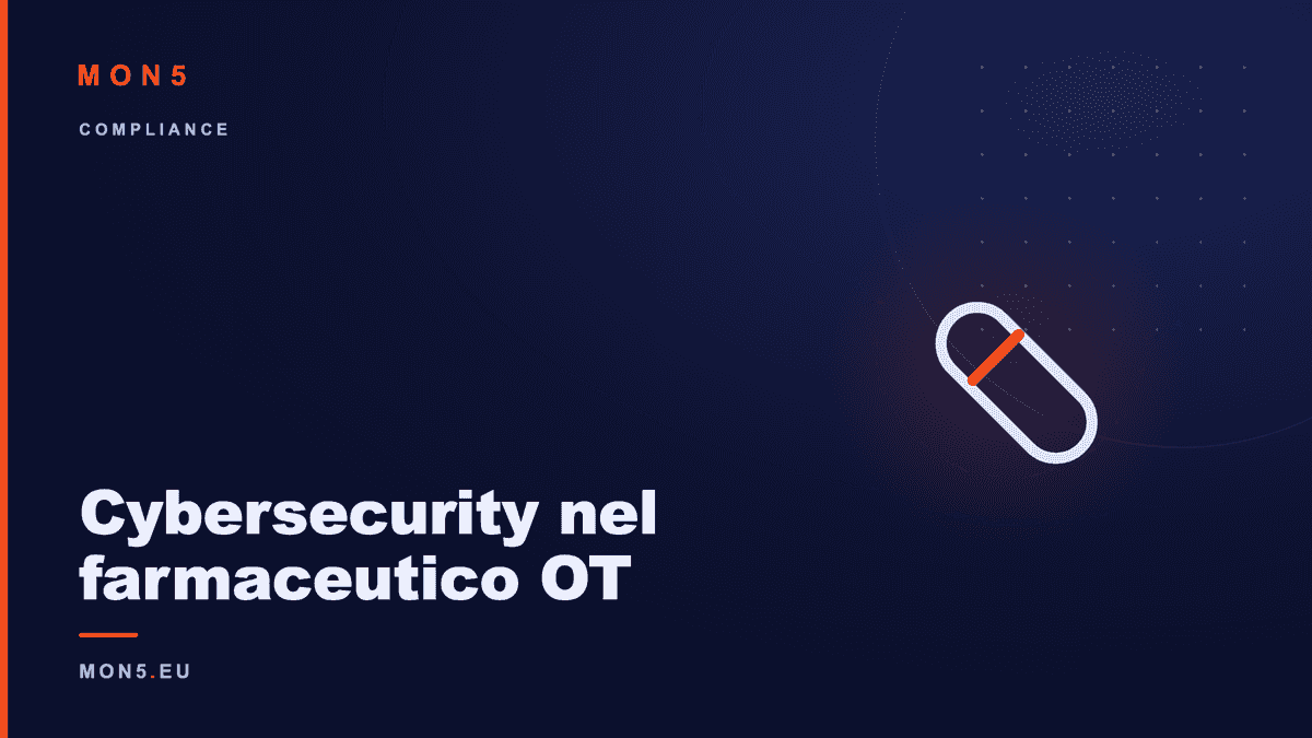 Linea di produzione farmaceutica con sistemi di controllo OT e validazione GMP