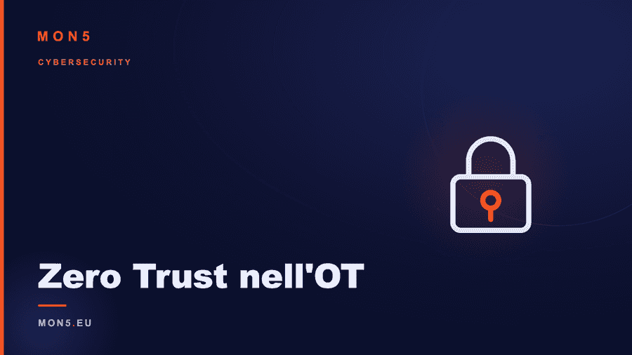 Zero Trust architectural diagram applied to an industrial OT network